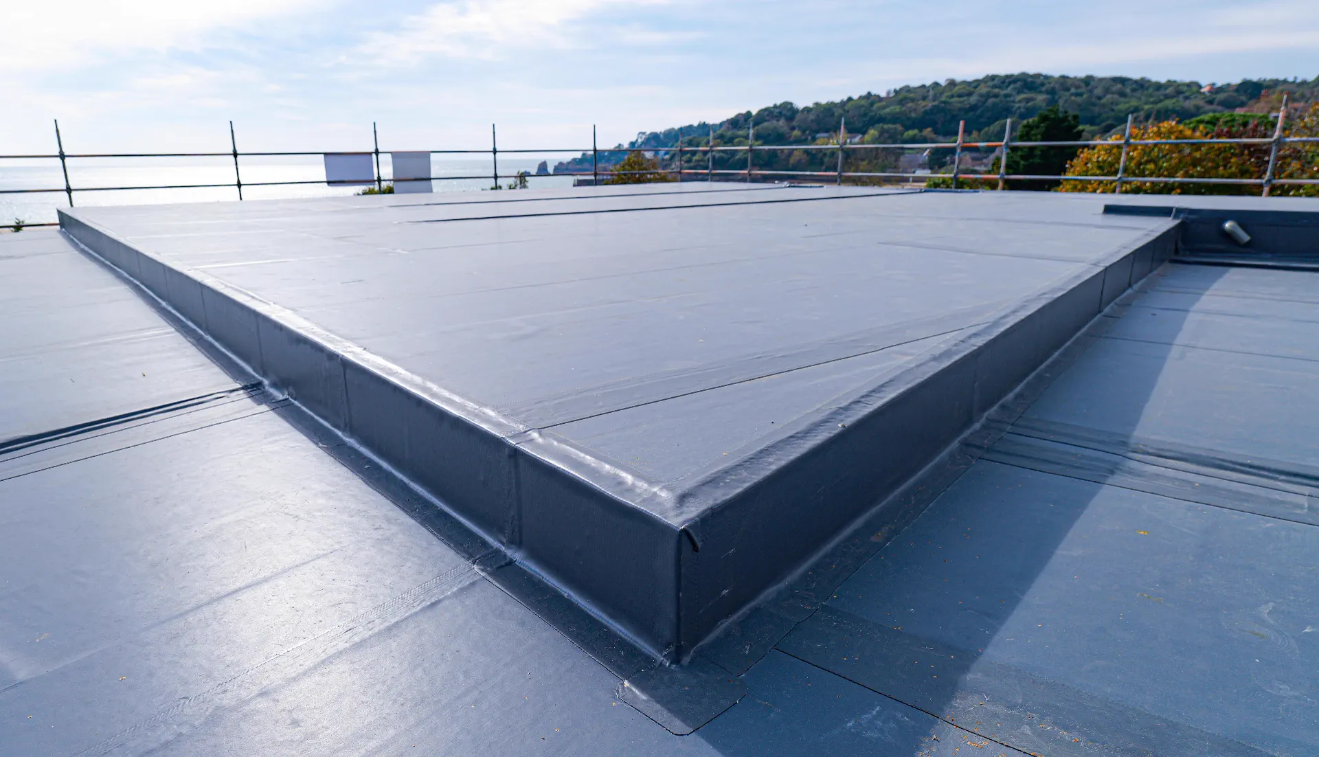 Liquid Roofing - Amber Roofs flat roofing service in Jersey