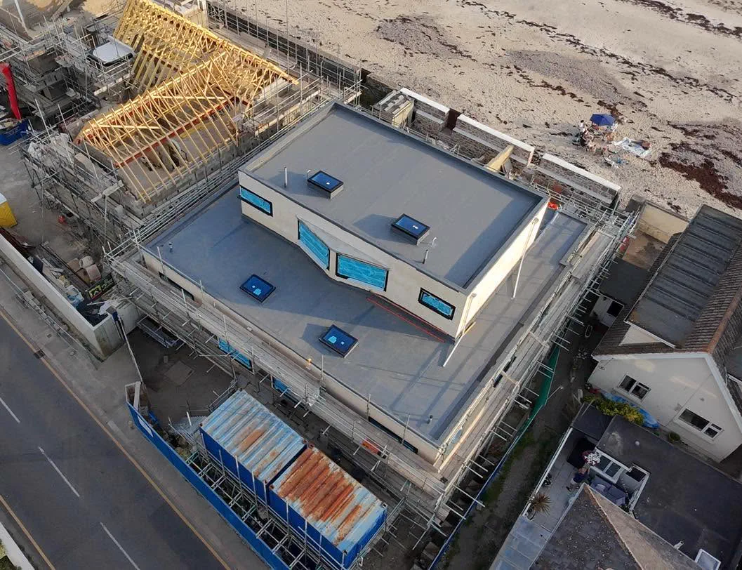 Flat Roof Installation - Amber Roofs flat roofing service in Jersey